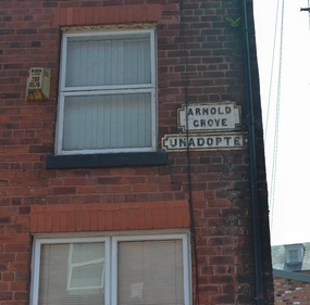 The street of George's birthplace