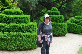 Beautiful Melissa and shrubs