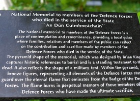 Memorial dedication plaque
