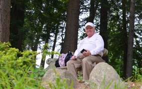 Norm above the Japanese Garden