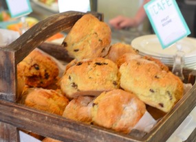The best scones ever in the cafe