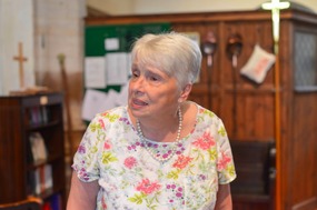 A church volunteer