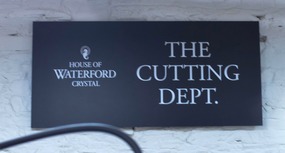Cutting department signage