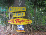 Surf board out?    Lunch is served!