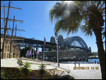 The Rocks Area with the 'Hangar' Bridge