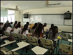 whiteboard and 2 tvs