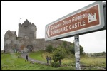 The castle of Dunguaire (as it says on the sign !)
