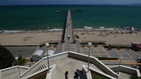 Burgas - Plage et jetée