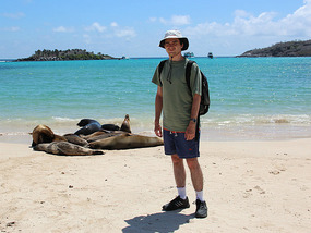 David and sea lions