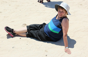 Pam on Santa Fe