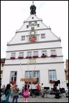Step gabled roofing in Rothenburg