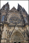 Rose window of St. Vitus Cathedral 