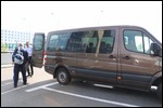Tomas took us to Prague airport in this vehicle