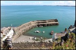 Harbour breakwater at Clovelly