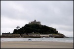 St Michael's Mount across from village of Marazion