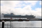 The busy port of Southampton