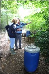 Instructions being given for pheasants