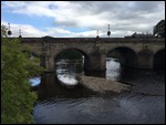 Historic bridge over river Wharfe