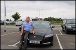 Pete's last drive in the black jag