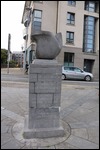 Stone commemorating Christopher Colombus