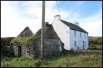 Derelict buildings like this all over the island