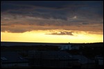 Not often you get a sunset over Galway Bay