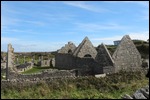 What is left of the seven churches built by monks