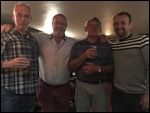 The boys at Shacklestone Pub