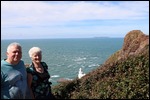 The walk was worth it to Hartland Point Devon