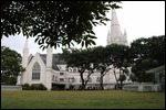 Old Church that's been damaged by lightning twice