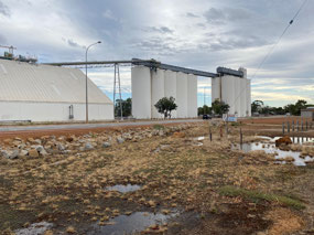 The CBH Silos at Tammin