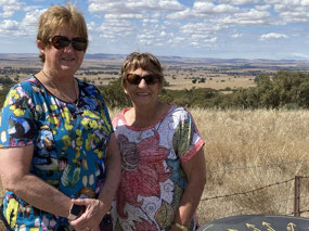 The two Pamela Joan's at the Laura Lookout