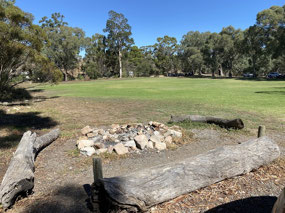 Lovely large grassed area at Bowman Park