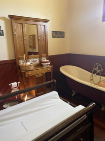 This is the Ladies Room at Booyoolee Cafe