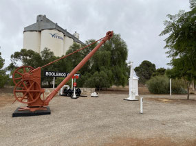 Railway display at Booleroo Centre