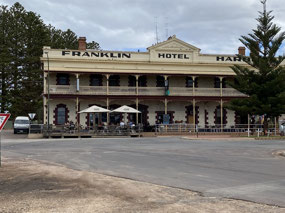 Franklin Hotel was single story when built in 1881