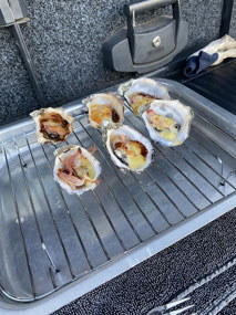 Oysters Kilpatrick look good Pete