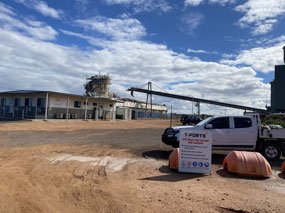 T-Ports Loading facility at Cowell Wharf