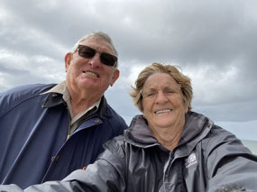 A selfie on jetty at Arno Bay