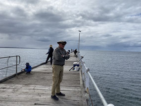 A walk on Port Neill Jetty