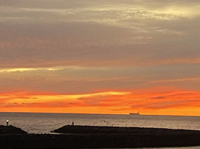 Sunrise at Edithburgh