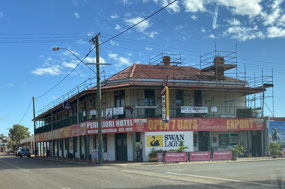 Perenjori Hotel finally getting repaired after CS