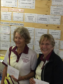Dorothy & Pam - 2nd Place in the Ladies Pairs