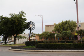 The Windmill Clock Sculpture