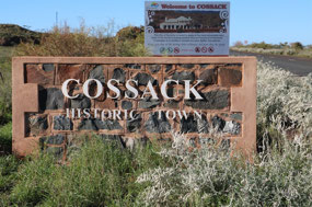 Entrance to Cossack