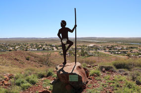View to Roebourne from Mount Welcome