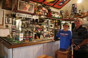 Ready for a drink at the Iron Clad Pub