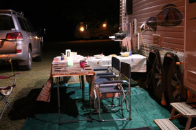 Dinner Under the Stars on Saturday 