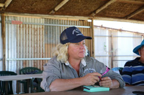 Helen tells of the station operation