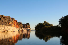 Sunset on Giekie Gorge